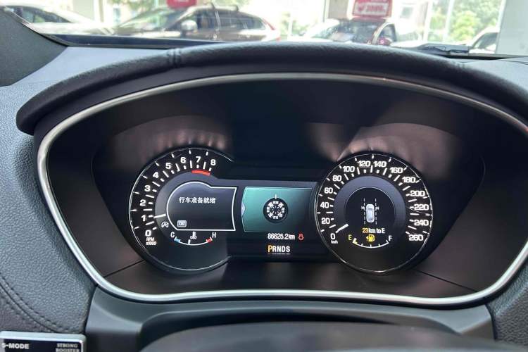 Used Lincoln MKX 2015 2.0T Four-Wheel Drive Luxury Edition Odometer Close Up