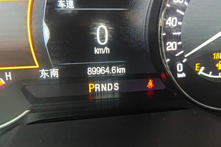 Used Lincoln MKX 2018 2.7T Four-Wheel Drive Prestige Edition Odometer Close Up