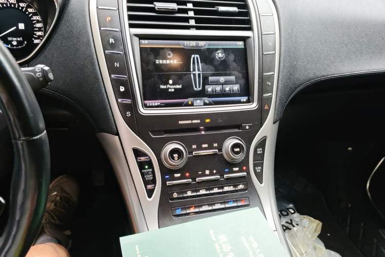 Used Lincoln MKX 2015 2.0T Four-Wheel Drive Luxury Edition Audio And AC Panel