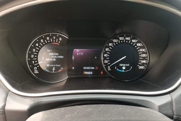 Used Lincoln MKX 2015 2.7T Four-Wheel Drive Prestige Edition Instrument Cluster