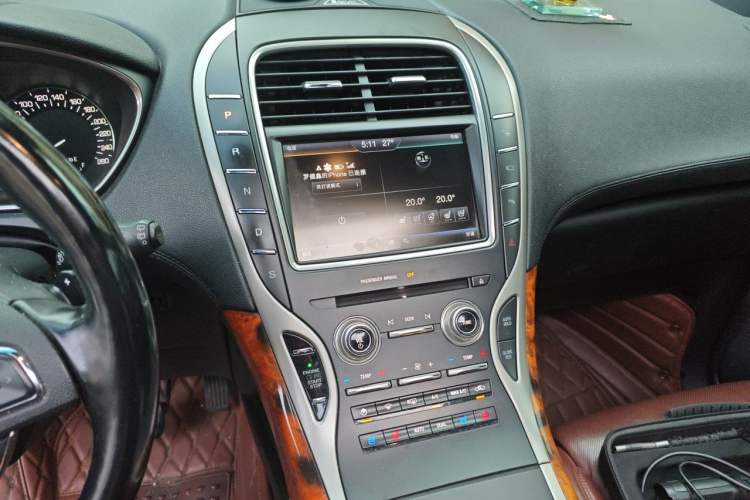 Used Lincoln MKX 2015 2.7T Four-Wheel-Drive Presidential Series Audio And AC Panel