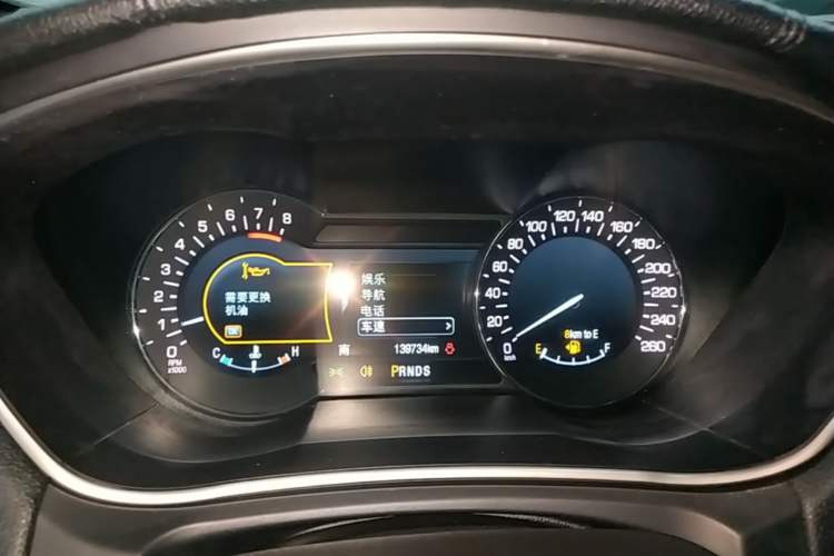 Used Lincoln MKX 2015 2.0T Two-Wheel Drive Deluxe Edition Instrument Cluster