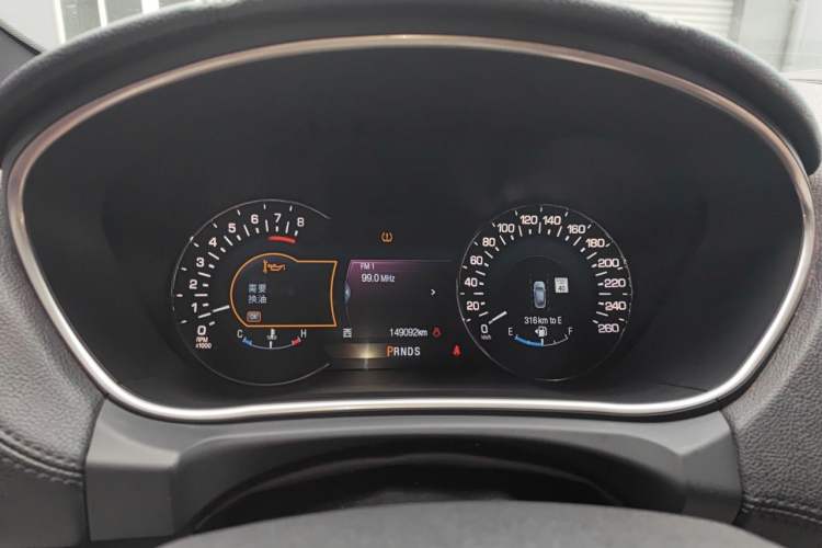 Used Lincoln MKX 2015 2.7T Four-Wheel Drive Prestige Edition Instrument Cluster