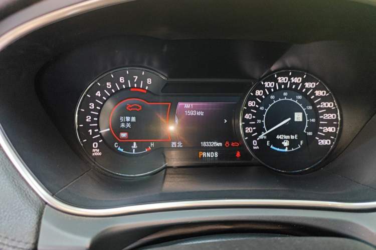 Used Lincoln MKX 2015 2.0T Two-Wheel Drive Deluxe Edition Instrument Cluster