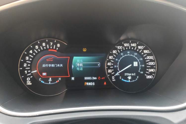 Used Lincoln MKX 2015 2.0T Two-Wheel Drive Deluxe Edition Instrument Cluster