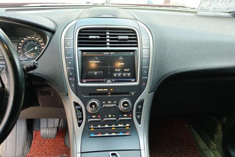 Used Lincoln MKX 2015 2.0T Four-Wheel Drive Luxury Edition Audio And AC Panel