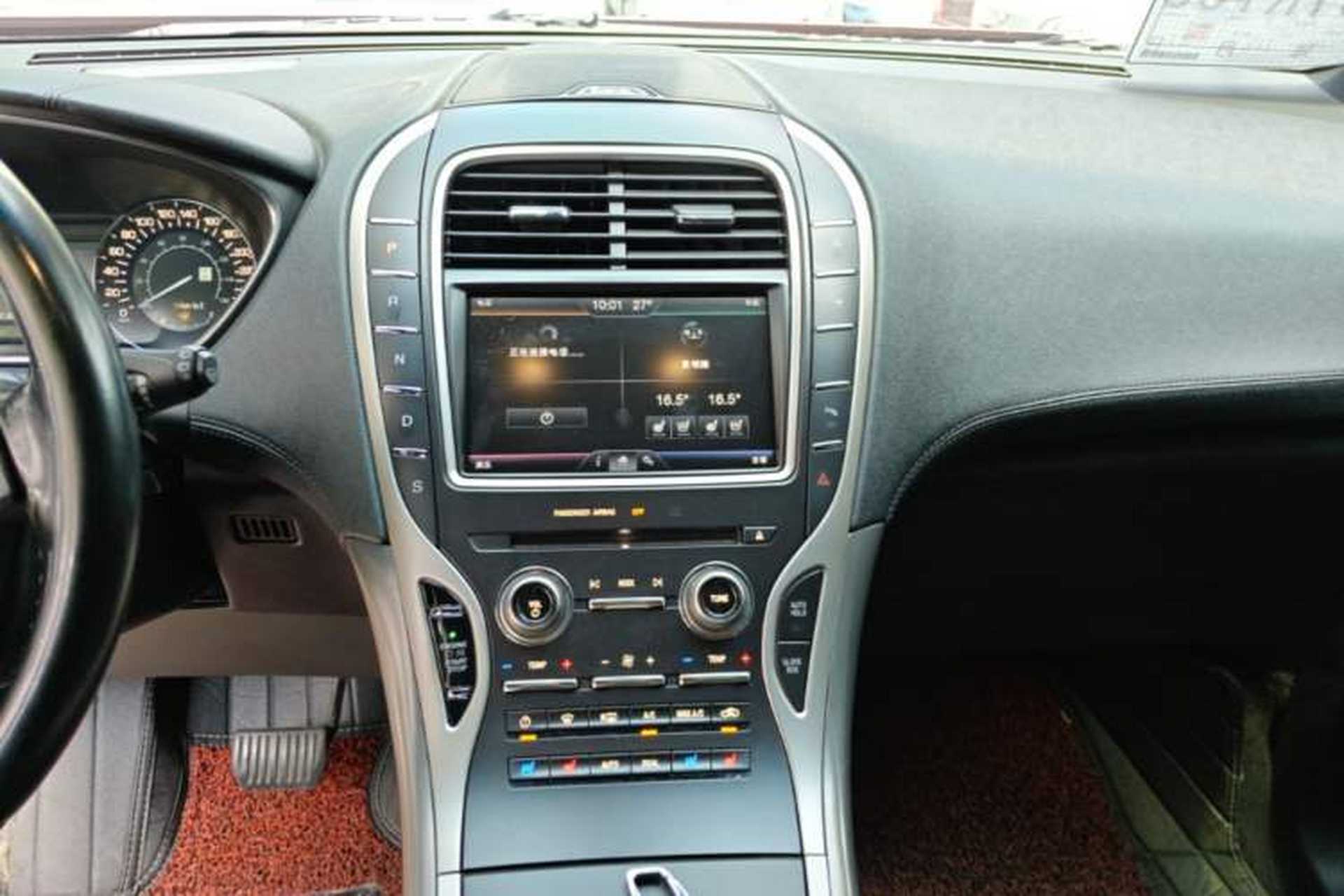 Used Lincoln MKX 2015 2.0T Four-Wheel Drive Luxury Edition Audio And AC Panel