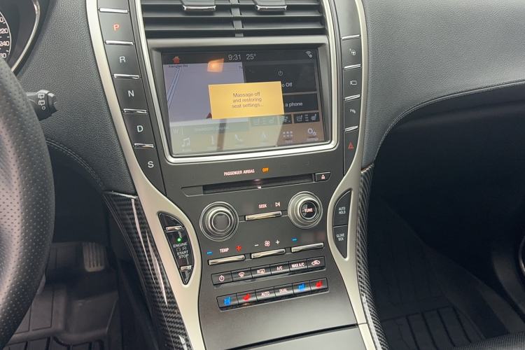 Used Lincoln MKX 2015 2.7T Four-Wheel Drive Prestige Edition Audio And AC Panel