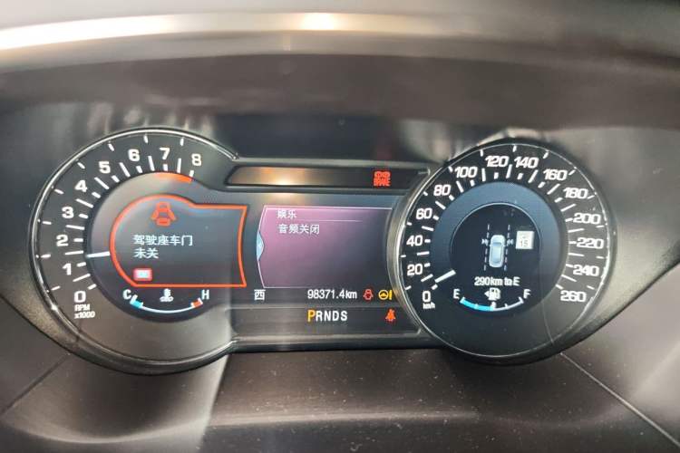 Used Lincoln MKX 2015 2.7T Four-Wheel Drive Prestige Edition Instrument Cluster