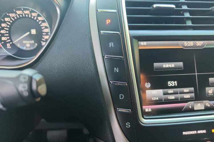 Used Lincoln MKX 2015 2.0T Four-Wheel Drive Luxury Edition Gear Lever
