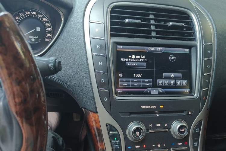 Used Lincoln MKX 2015 2.7T Four-Wheel Drive Prestige Edition Gear Lever