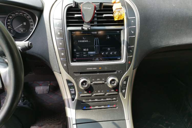 Used Lincoln MKX 2015 2.0T Four-Wheel Drive Luxury Edition Audio And AC Panel