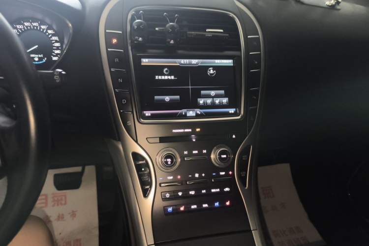 Used Lincoln MKX 2015 2.0T Four-Wheel Drive Luxury Edition Audio And AC Panel