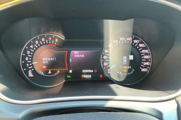 Used Lincoln MKX 2015 2.7T Four-Wheel Drive Prestige Edition Instrument Cluster