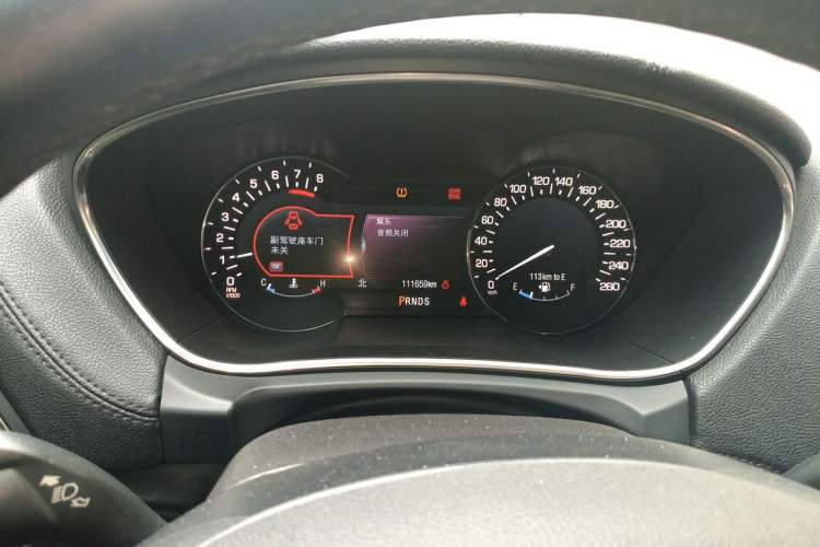 Used Lincoln MKX 2015 2.7T Four-Wheel Drive Prestige Edition Instrument Cluster