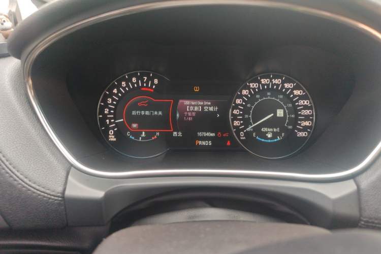 Used Lincoln MKX 2015 2.0T Two-Wheel Drive Deluxe Edition Instrument Cluster