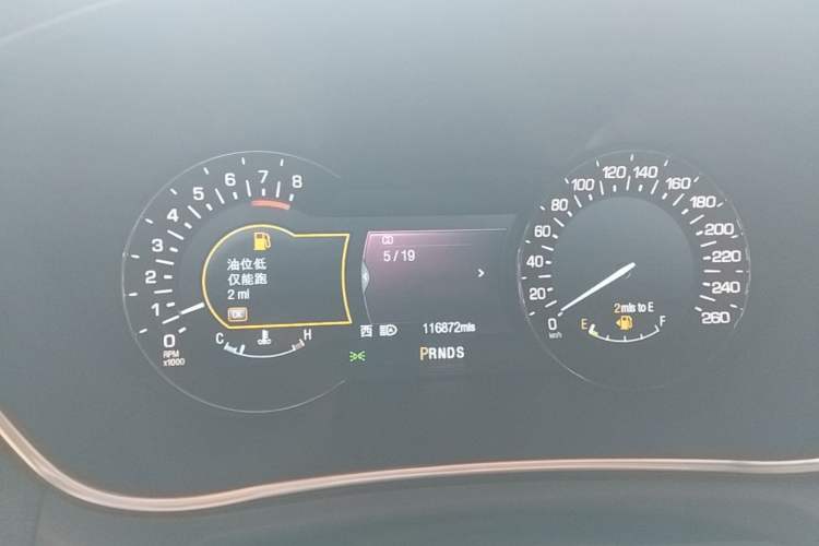 Used Lincoln MKX 2015 2.7T Four-Wheel Drive Prestige Edition Instrument Cluster