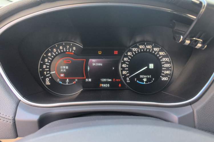 Used Lincoln MKX 2015 2.0T Two-Wheel Drive Deluxe Edition Instrument Cluster