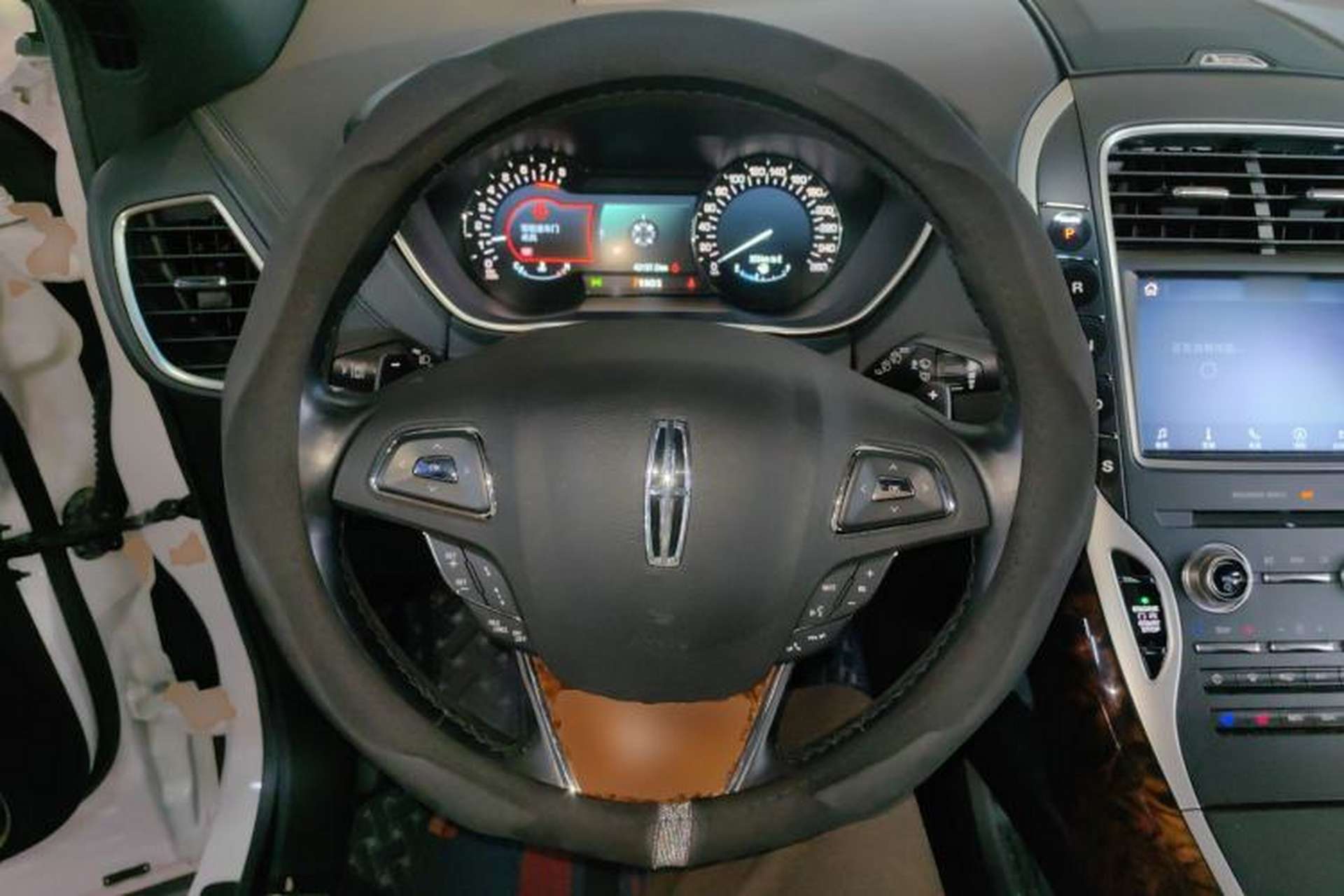 Used Lincoln MKX 2015 2.7T Four-Wheel Drive Prestige Edition Steering Wheel