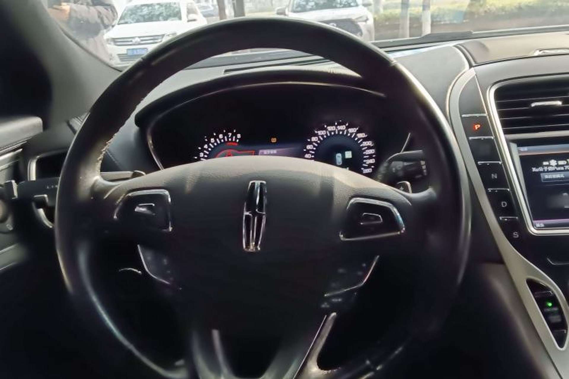 Used Lincoln MKX 2015 2.0T Four-Wheel Drive Luxury Edition Steering Wheel
