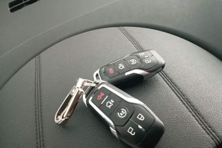Used Lincoln MKX 2016 2.7T Reserve U.S.-Spec Version Vehicle Key