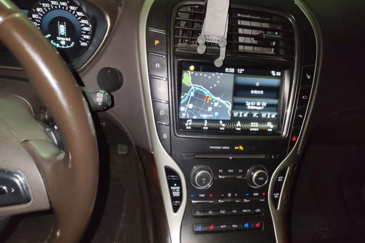 Used Lincoln MKX 2017 2.7T Four-Wheel Drive Presidential Series Audio And AC Panel