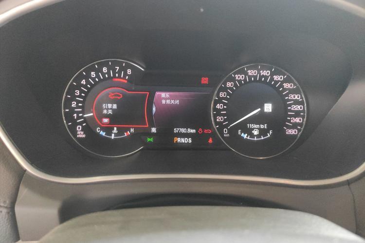 Used Lincoln MKX 2017 2.0T Two-Wheel Drive Deluxe Edition Instrument Cluster