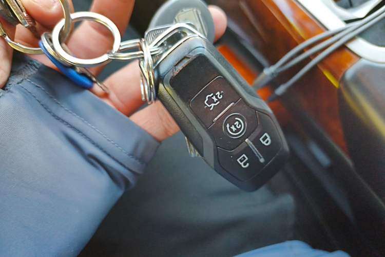 Used Lincoln MKX 2017 2.7T Four-Wheel Drive Prestige Edition Vehicle Key