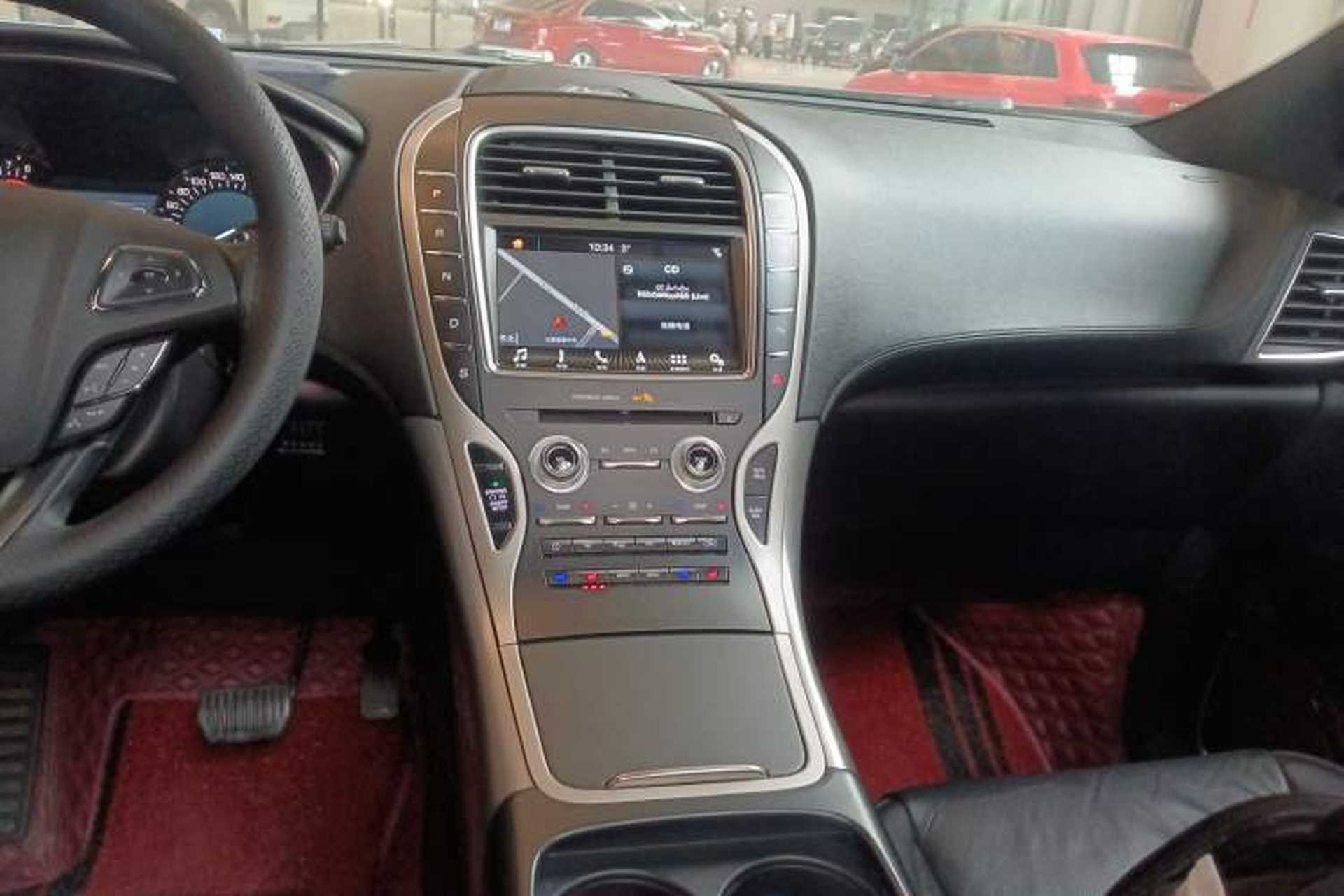 Used Lincoln MKX 2017 2.0T Four-Wheel Drive Zunya Edition Audio And AC Panel