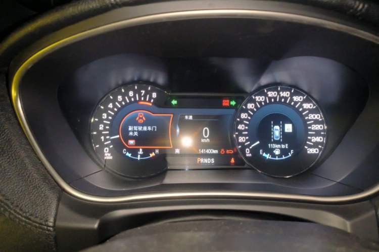 Used Lincoln MKX 2017 2.0T Four-Wheel Drive Zunya Edition Instrument Cluster