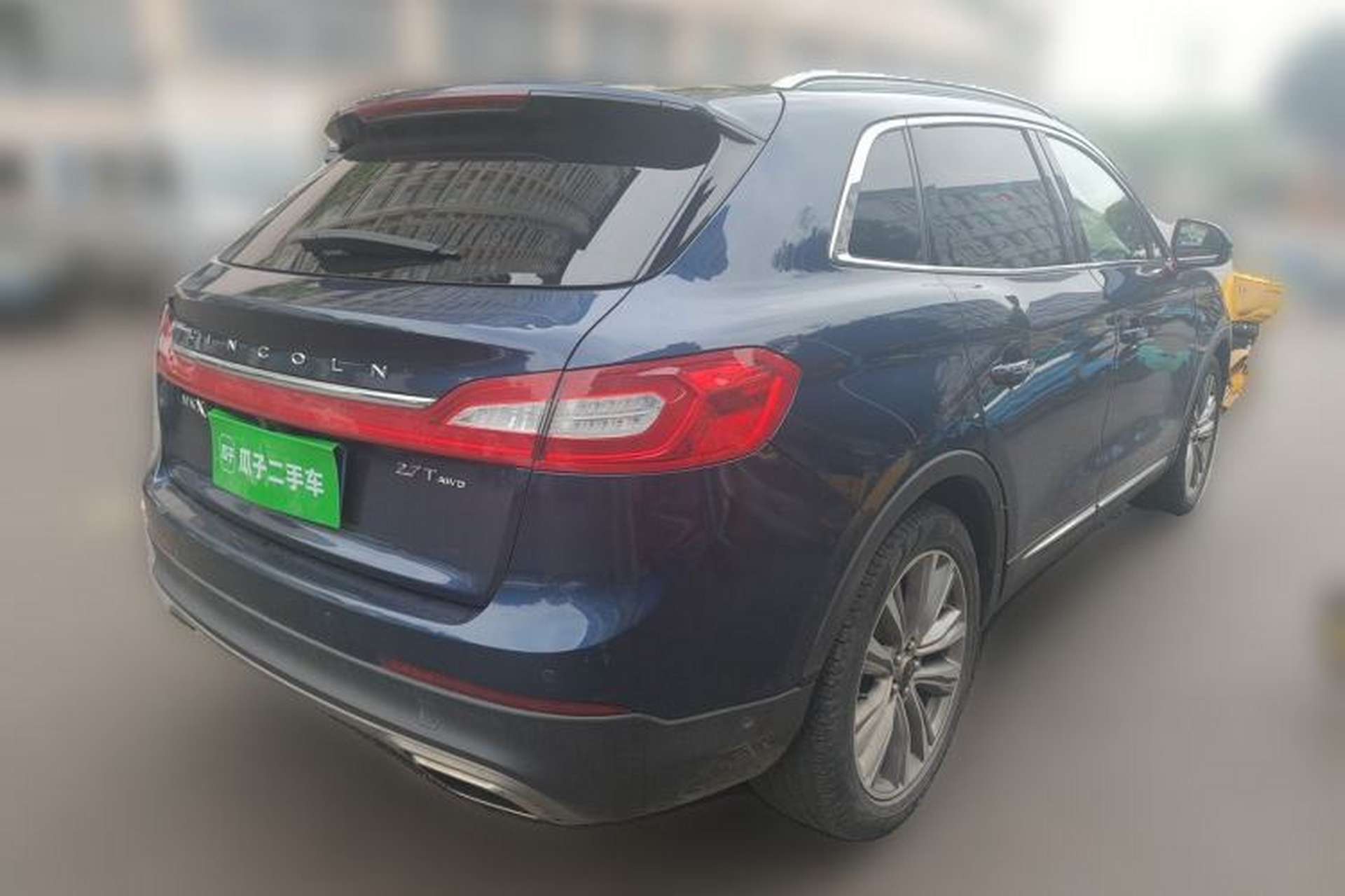 Used Lincoln MKX 2017 2.7T Four-Wheel Drive Prestige Edition Rear Right 45 Deg