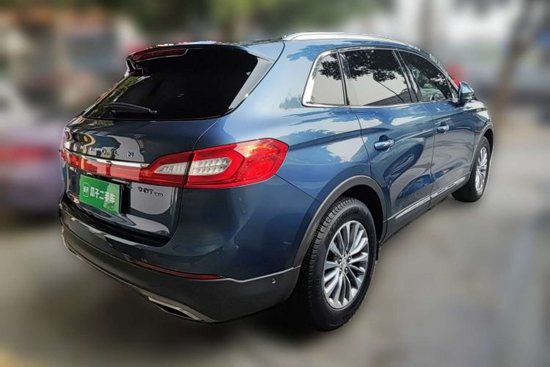 Used Lincoln MKX 2017 2.0T Four-Wheel Drive Zunya Edition Rear Right 45 Deg