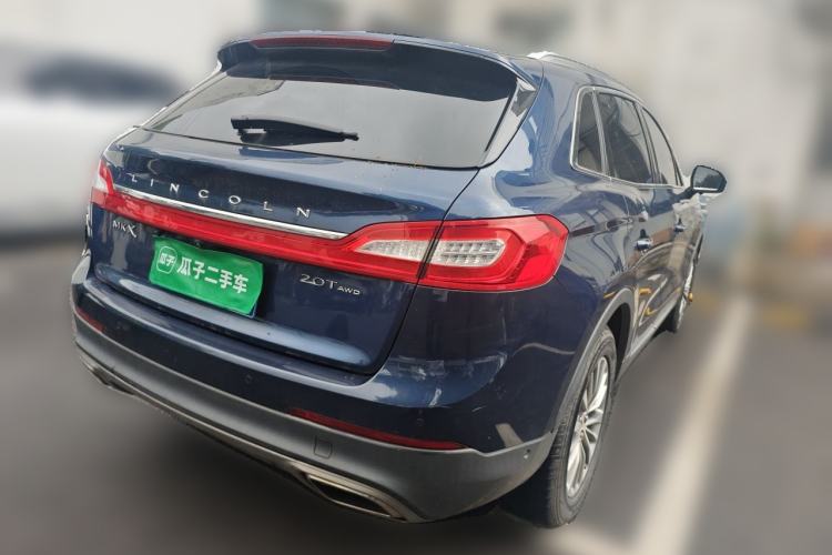 Used Lincoln MKX 2017 2.0T Four-Wheel Drive Zunya Edition Rear Right 45 Deg