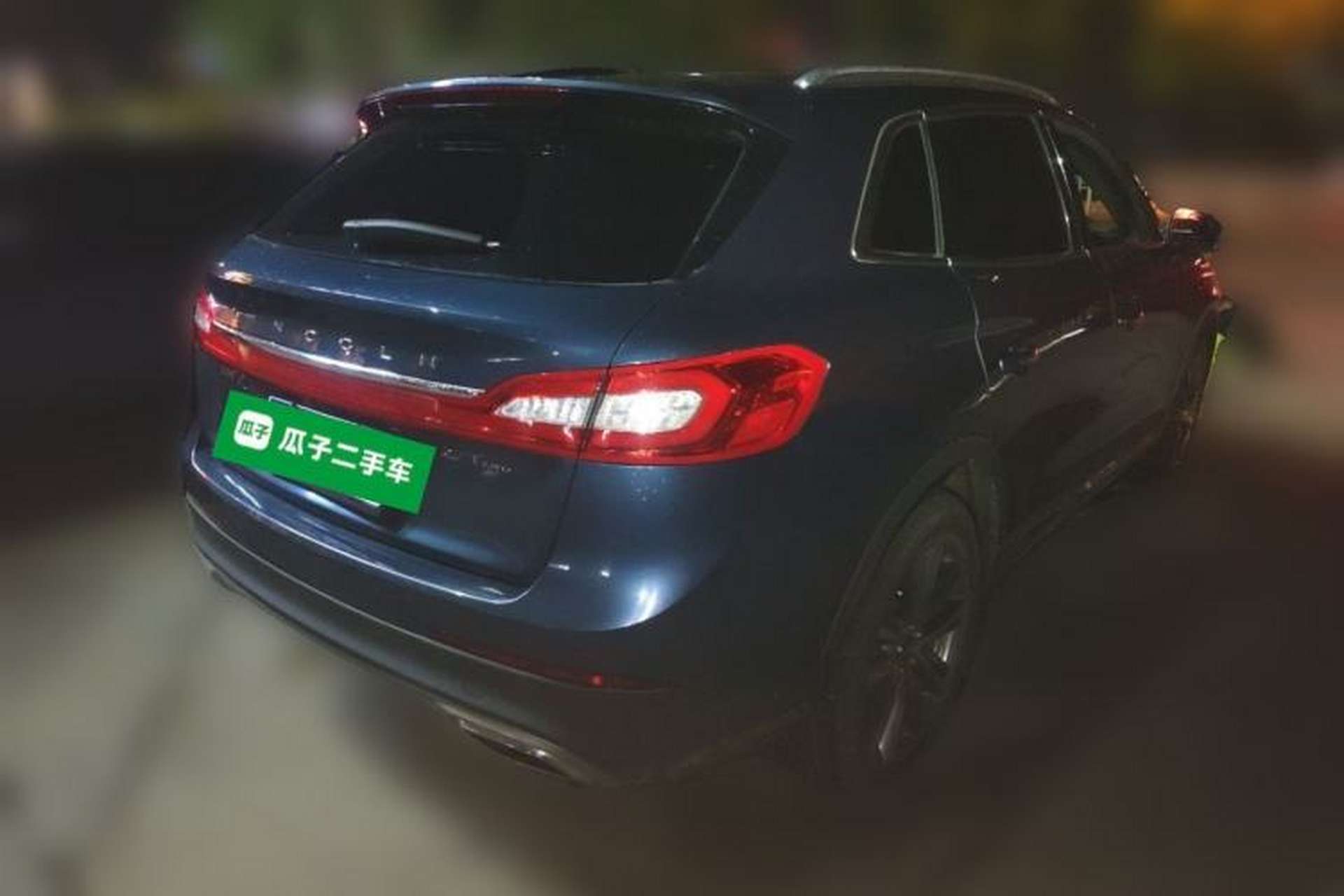 Used Lincoln MKX 2017 2.7T Four-Wheel Drive Prestige Edition Rear Right 45 Deg