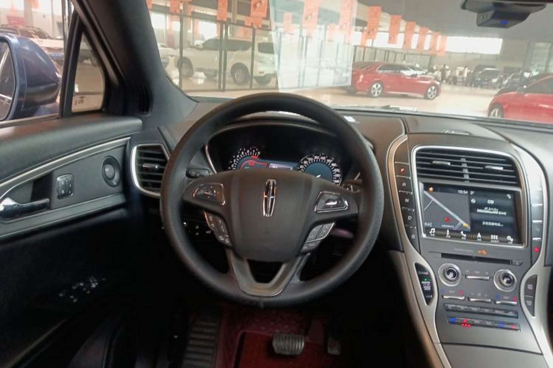 Used Lincoln MKX 2017 2.0T Four-Wheel Drive Zunya Edition Steering Wheel