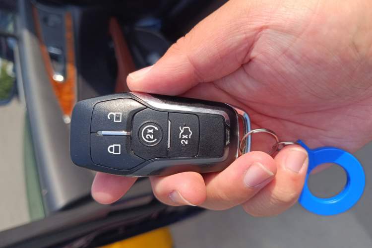 Used Lincoln MKX 2017 2.7T Four-Wheel Drive Prestige Edition Vehicle Key