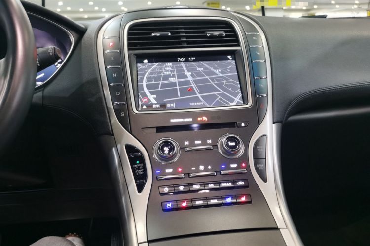 Used Lincoln MKX 2017 2.0T Four-Wheel Drive Zunya Edition Audio And AC Panel
