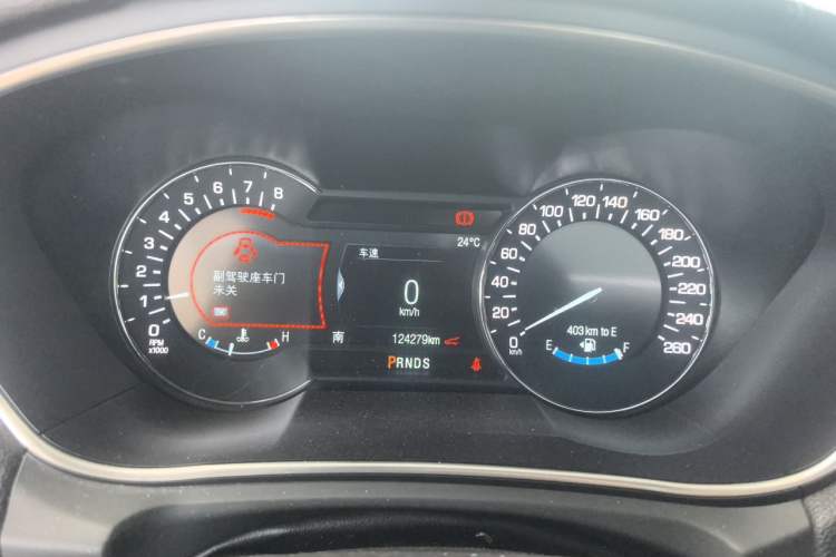 Used Lincoln MKX 2017 2.0T Two-Wheel Drive Deluxe Edition Instrument Cluster