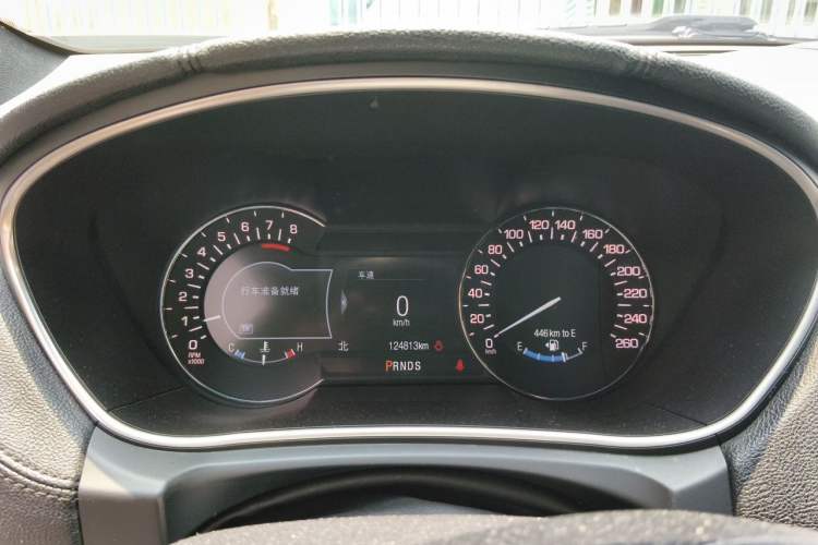 Used Lincoln MKX 2017 2.0T Four-Wheel Drive Zunya Edition Instrument Cluster