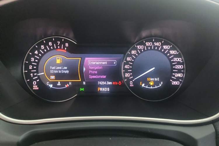 Used Lincoln MKX 2017 2.0T Two-Wheel Drive Deluxe Edition Instrument Cluster
