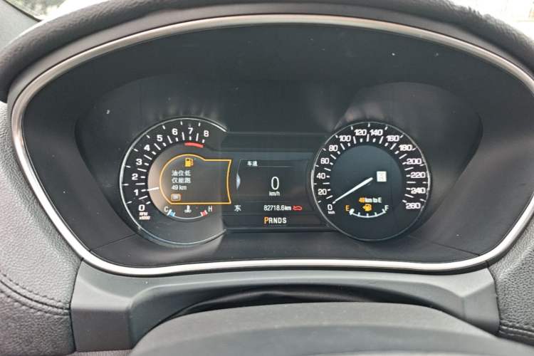 Used Lincoln MKX 2017 2.0T Two-Wheel Drive Deluxe Edition Instrument Cluster