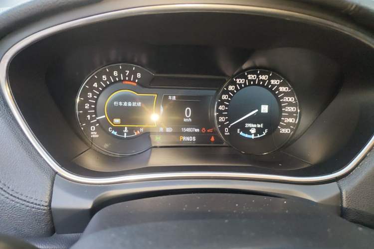 Used Lincoln MKX 2017 2.7T Four-Wheel Drive Prestige Edition Odometer Close Up
