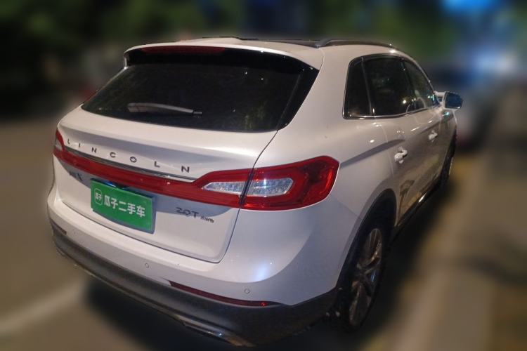 Used Lincoln MKX 2017 2.0T Four-Wheel Drive Zunya Edition Rear Right 45 Deg