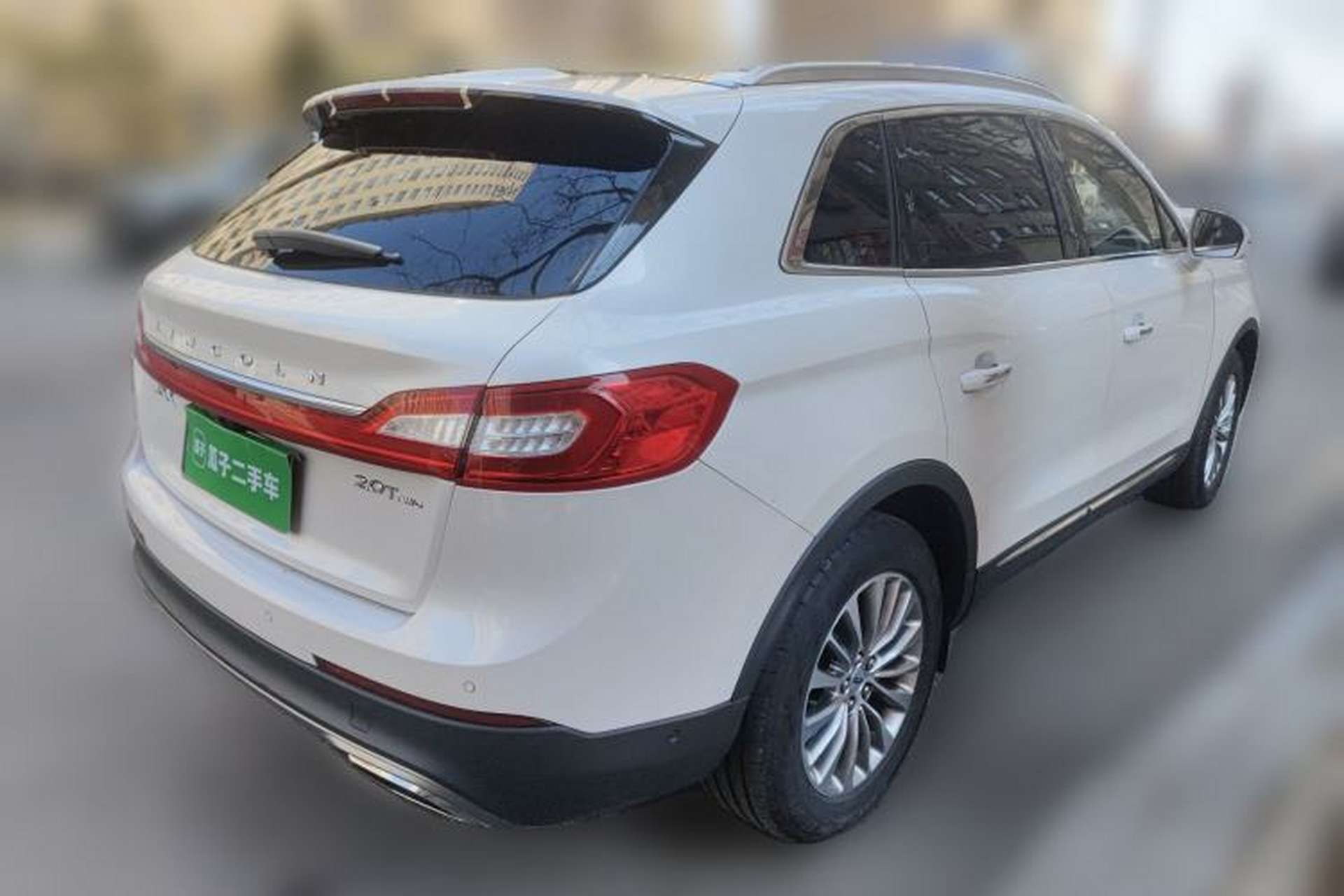 Used Lincoln MKX 2017 2.0T Four-Wheel Drive Zunya Edition Rear Right 45 Deg