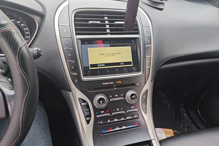 Used Lincoln MKX 2018 2.0T Four-Wheel Drive Zunya Edition Audio And AC Panel