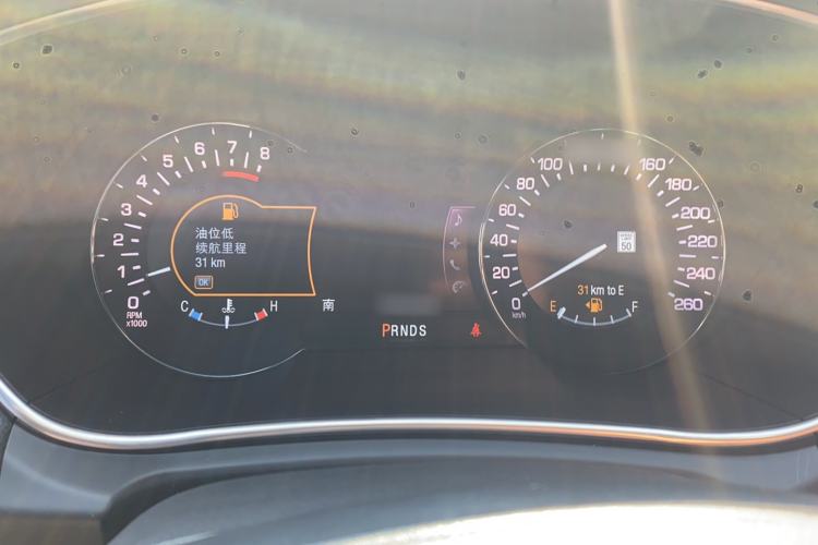 Used Lincoln MKX 2018 2.7T Four-Wheel Drive Prestige Edition Instrument Cluster