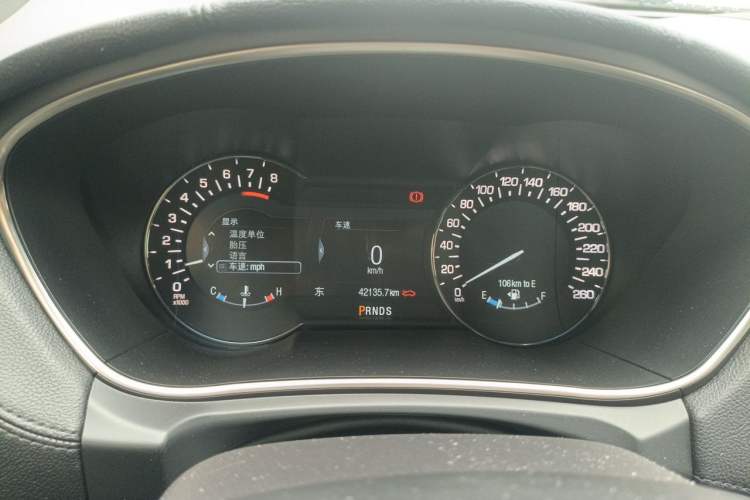 Used Lincoln MKX 2018 2.0T Two-Wheel Drive Deluxe Edition Instrument Cluster