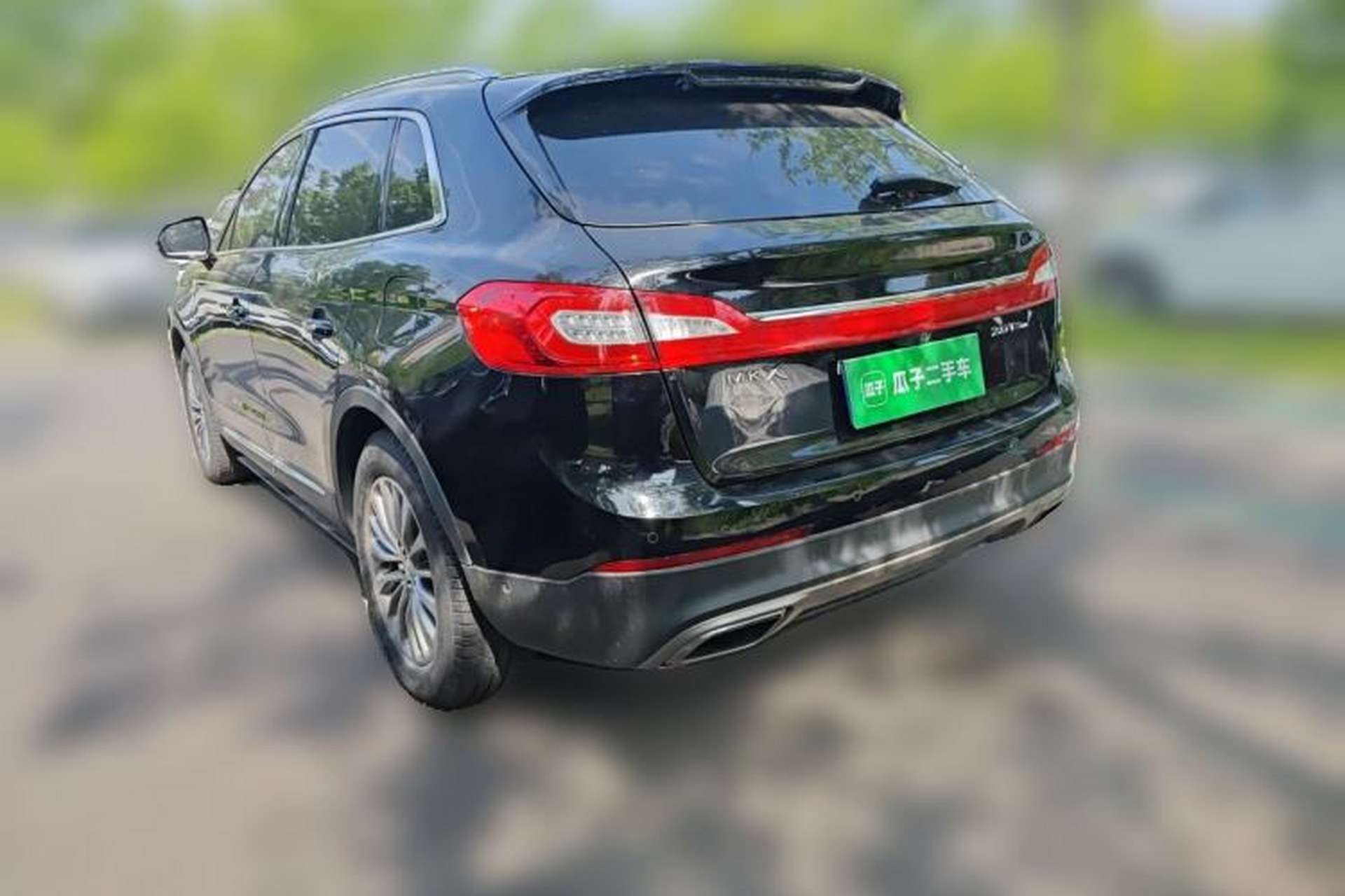 Used Lincoln MKX 2018 2.0T Four-Wheel Drive Zunya Edition Rear Left 45 Deg