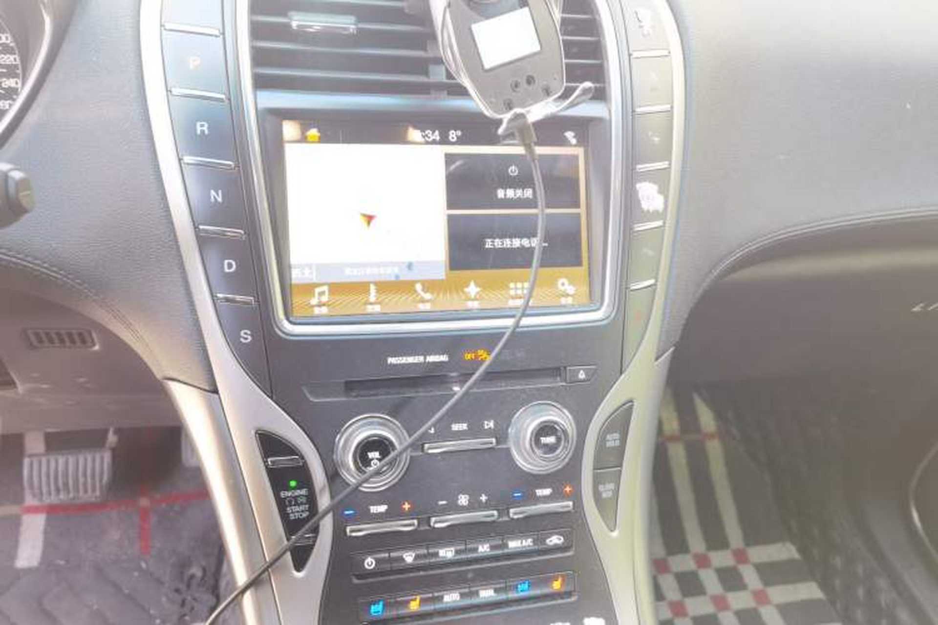 Used Lincoln MKX 2018 2.0T Four-Wheel Drive Zunya Edition Audio And AC Panel