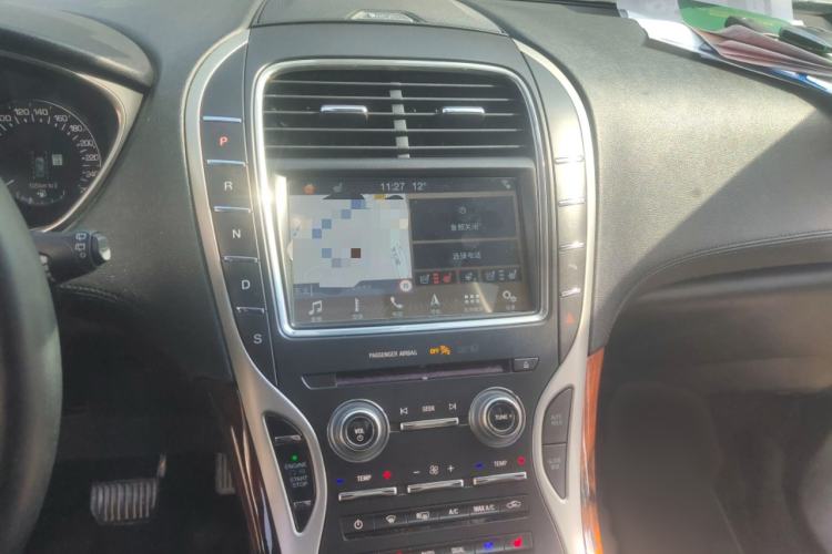 Used Lincoln MKX 2018 2.7T Four-Wheel Drive Prestige Edition Audio And AC Panel